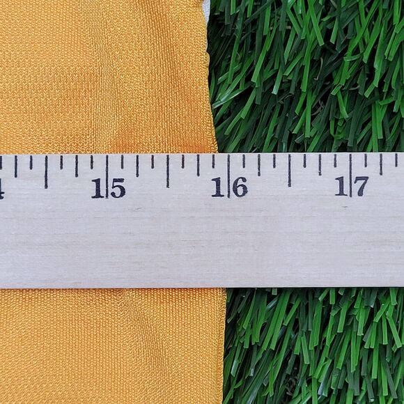 Vintage 90s ASICS Mesh Tank-Top XS 16x25 Orange - Picture 4 of 14